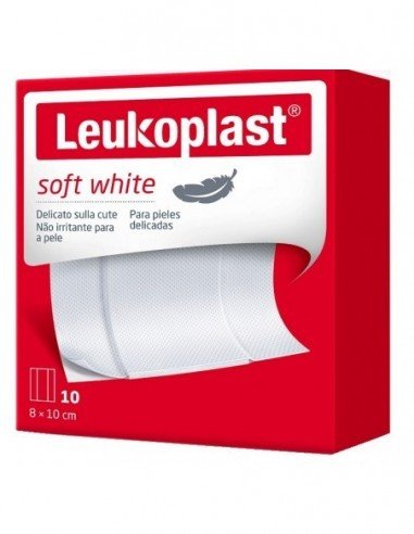 LEUKOPLAST_SOFT_WHITE_CEROTTO_STRISCIA_8x10CM_10PZ